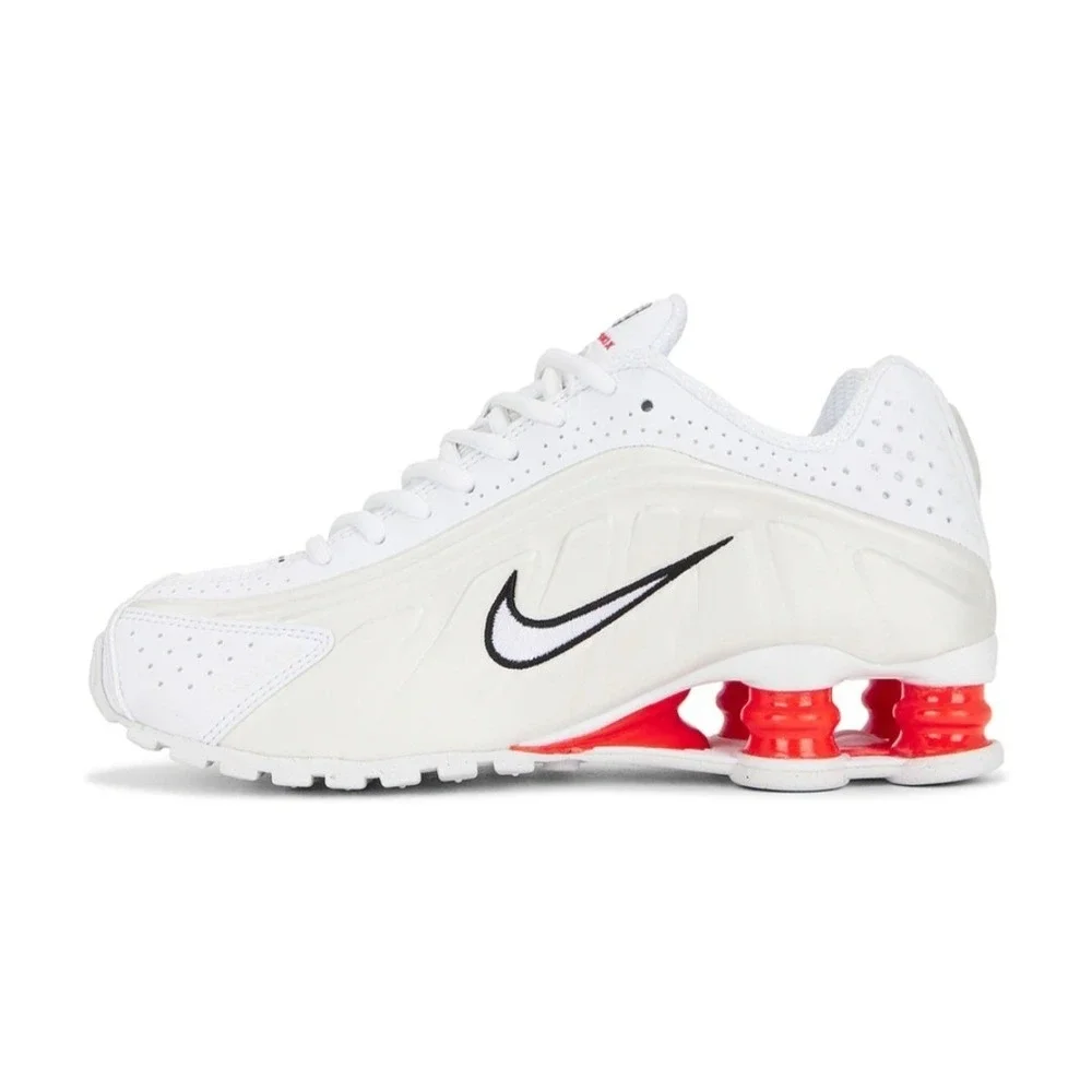 Nike Shox R4 White Phantom Red AR3565-103 Mens Shoes Size 9.5 UK 7 EUR 41 NIB